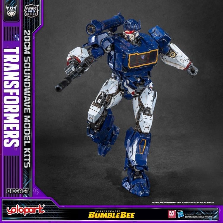 Transformers: Bumblebee AMK Pro Soundwave Model Kit Gallery Image 12