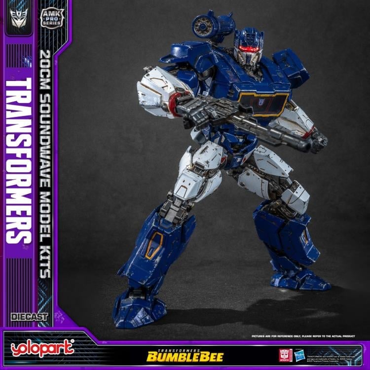 Transformers: Bumblebee AMK Pro Soundwave Model Kit Gallery Image 13