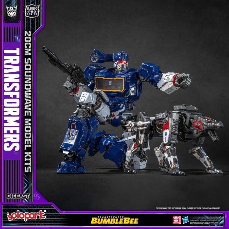 Transformers: Bumblebee AMK Pro Soundwave Model Kit Gallery Image 5