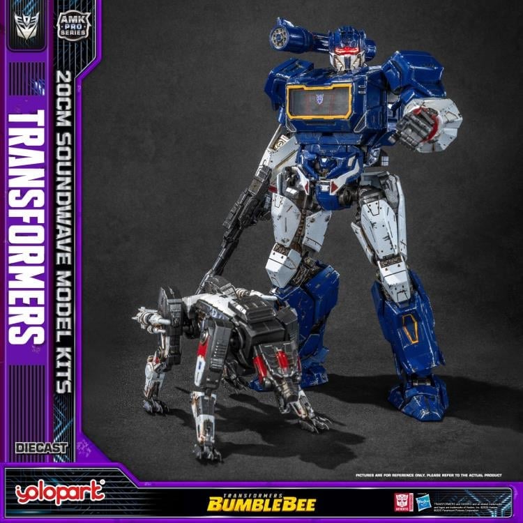 Transformers: Bumblebee AMK Pro Soundwave Model Kit Gallery Image 3
