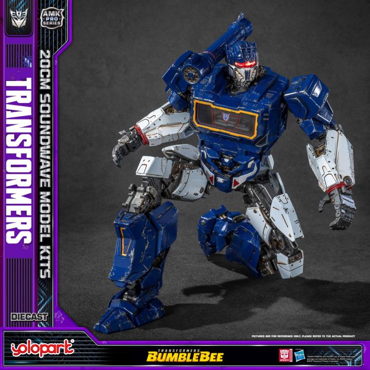 Transformers: Bumblebee AMK Pro Soundwave Model Kit Gallery Image 8