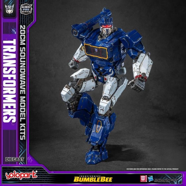 Transformers: Bumblebee AMK Pro Soundwave Model Kit Gallery Image 7