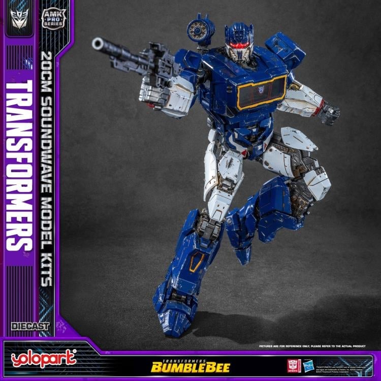 Transformers: Bumblebee AMK Pro Soundwave Model Kit Gallery Image 11