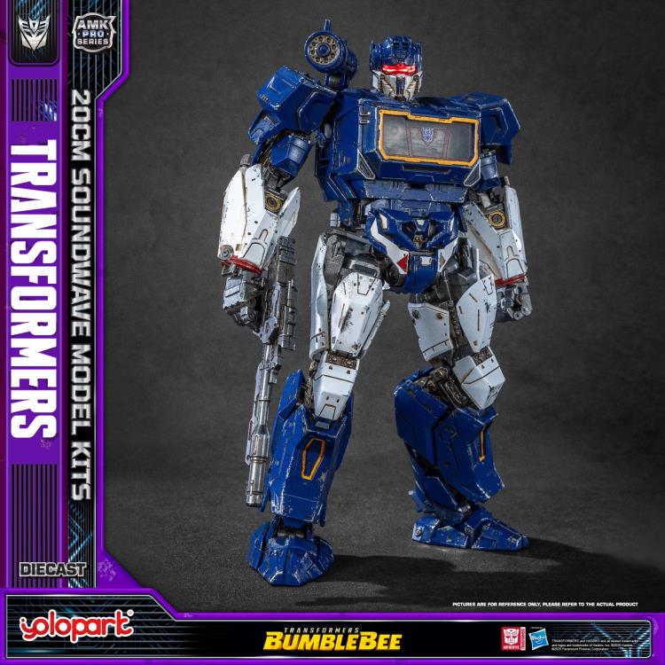 Transformers: Bumblebee AMK Pro Soundwave Model Kit Gallery Image 9