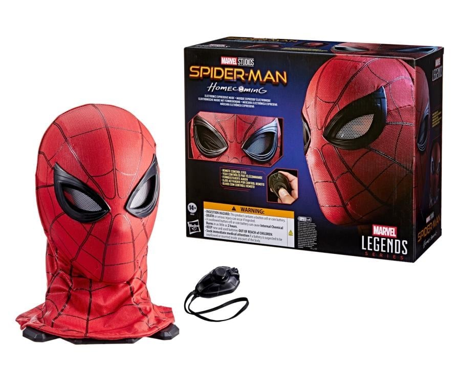 MARVEL SPIDER-MAN coming マスク Amazon.com: Spider-Man Marvel Legends Series Homecoming Electronic