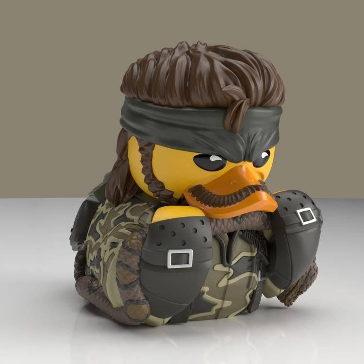 Metal Gear Solid TUBBZ Naked Snake Cosplaying Duck (First Edition)