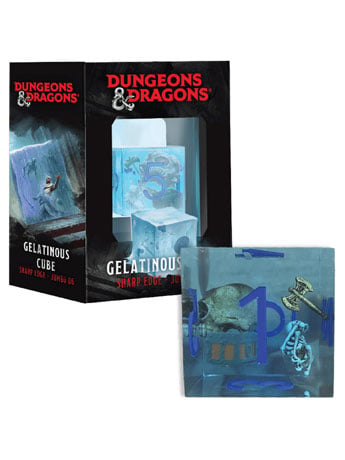 Dungeons & Dragons Gelatinous Cube Jumbo D6 Die Gallery Image 2