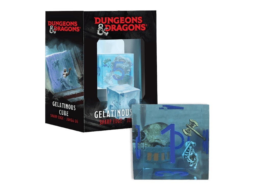 Dungeons & Dragons Gelatinous Cube Jumbo D6 Die