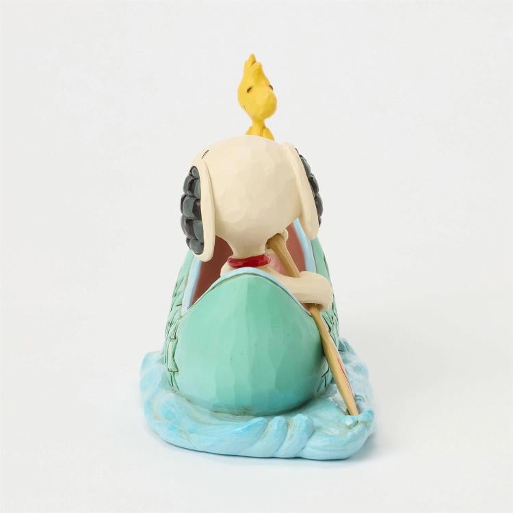 Peanuts Snoopy and Woodstock in Canoe Figurine (Jim Shore) Gallery Image 8
