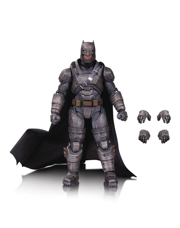 Batman v Superman DC Films Premium Armored Batman Action Figure Gallery Image 4