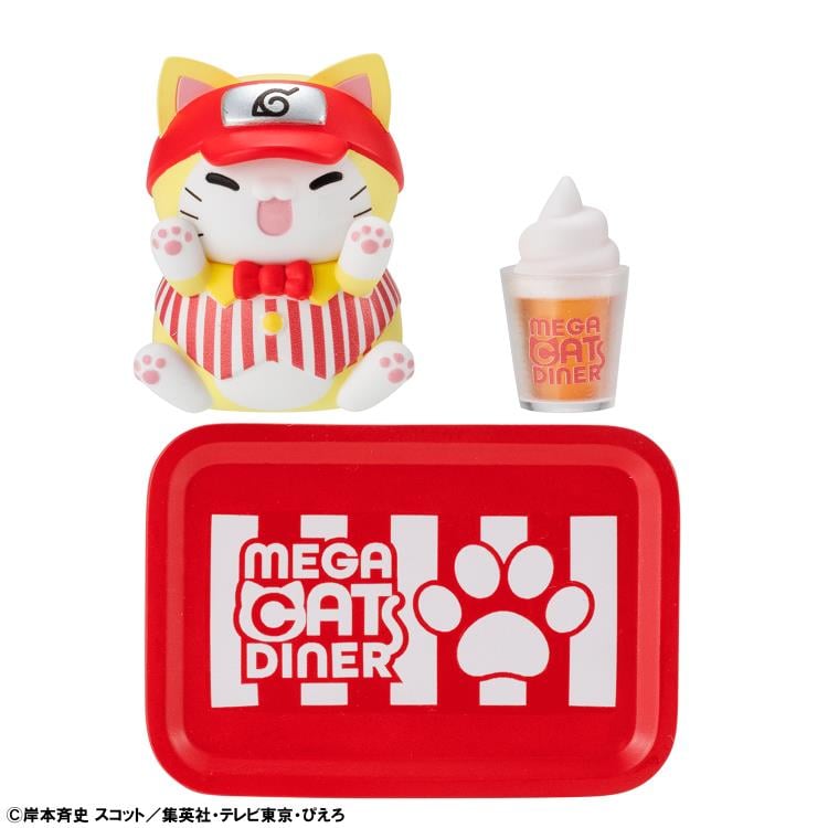 Naruto Nyaruto! Mega Cat Project Mega Cat Diner Box of 6 Random Figures Gallery Image 3