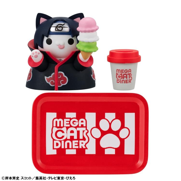 Naruto Nyaruto! Mega Cat Project Mega Cat Diner Box of 6 Random Figures Gallery Image 8