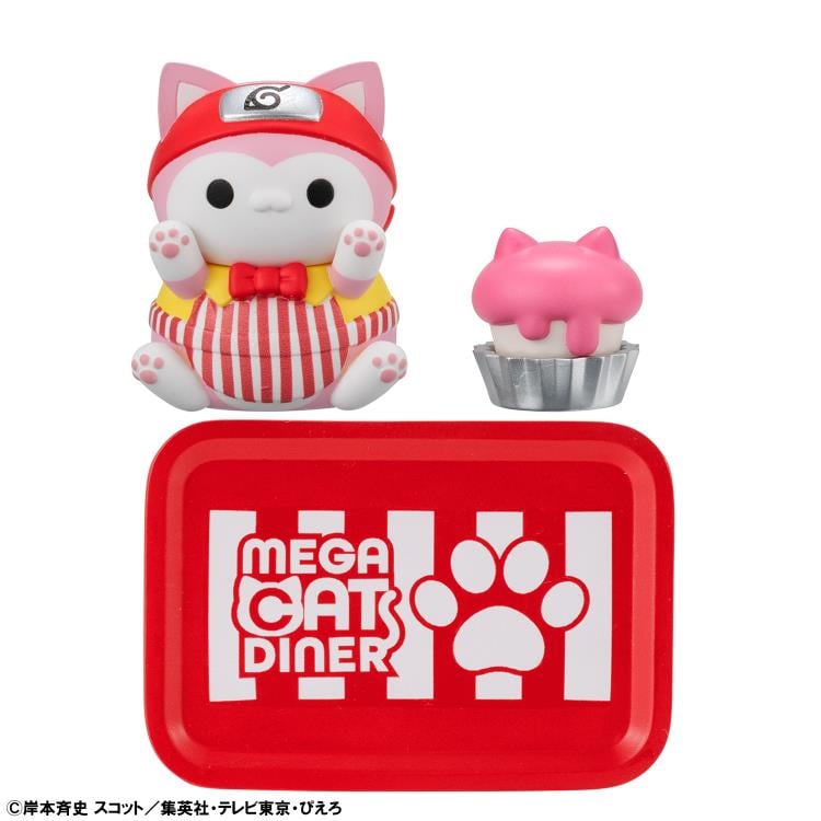 Naruto Nyaruto! Mega Cat Project Mega Cat Diner Box of 6 Random Figures Gallery Image 5