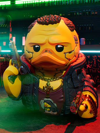 Cyberpunk 2077 TUBBZ Jackie Welles Cosplaying Duck (First Edition) Gallery Image 2