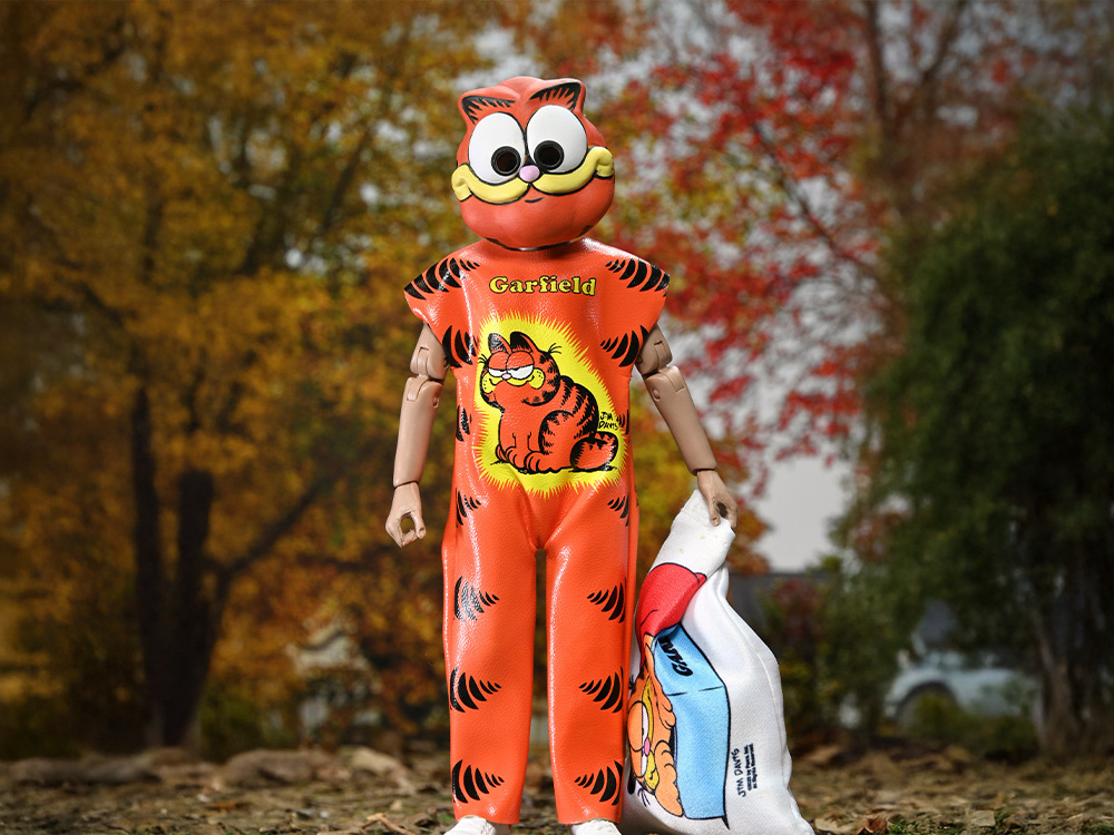 Ben Cooper Costume Kids Collection Garfield Costume 6" Clothed Action Figure Gallery Image 1
