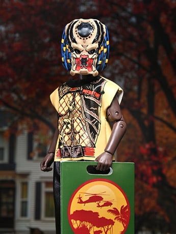Ben Cooper Costume Kids Collection Predator Costume 6" Clothed Action Figure Gallery Image 2