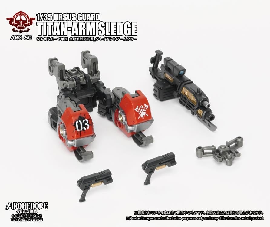 ARCHECORE ARC-50 Ursus Guard Titan-Arm Sledge Gallery Image 15