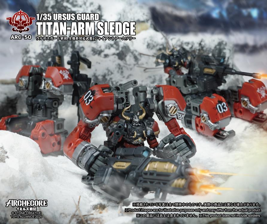 ARCHECORE ARC-50 Ursus Guard Titan-Arm Sledge Gallery Image 13