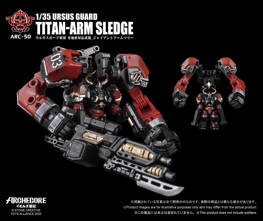 ARCHECORE ARC-50 Ursus Guard Titan-Arm Sledge Gallery Image 4