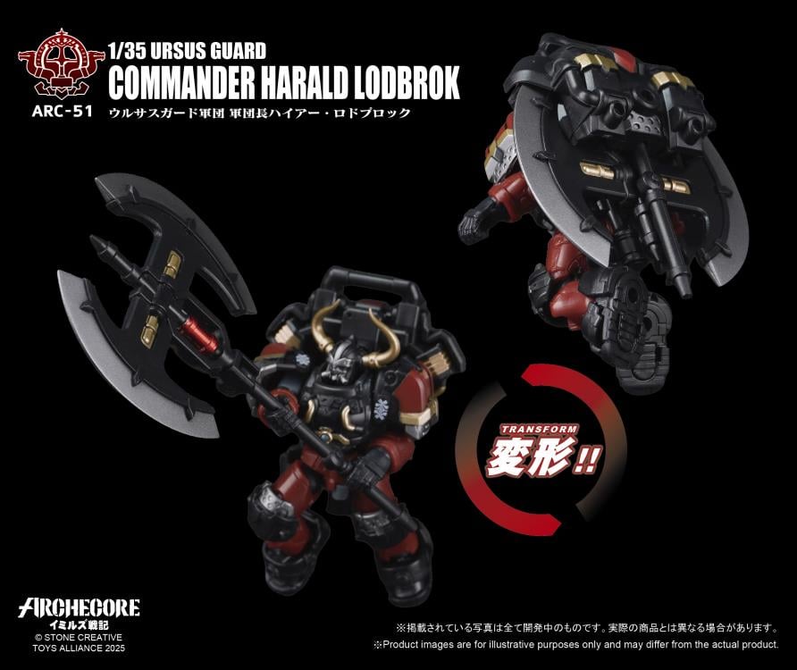 ARCHECORE ARC-51 Ursus Guard Commander Harald Lodbrok Gallery Image 6
