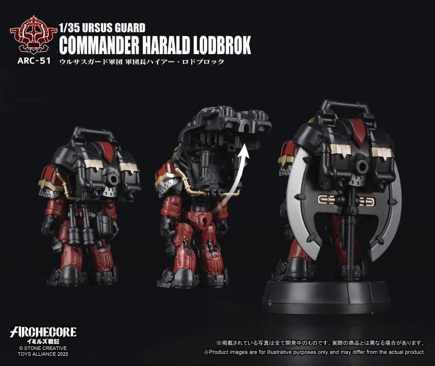 ARCHECORE ARC-51 Ursus Guard Commander Harald Lodbrok Gallery Image 9