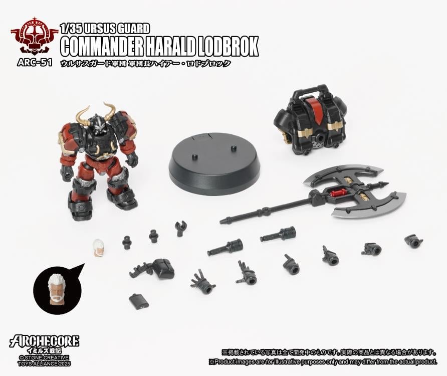 ARCHECORE ARC-51 Ursus Guard Commander Harald Lodbrok Gallery Image 14