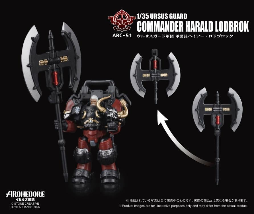 ARCHECORE ARC-51 Ursus Guard Commander Harald Lodbrok Gallery Image 11