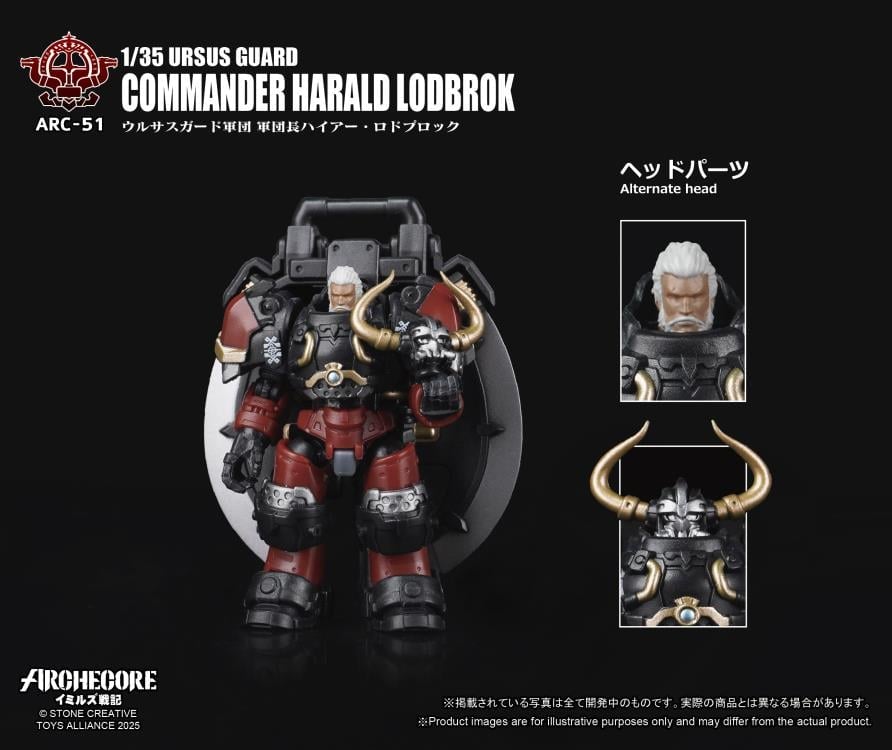 ARCHECORE ARC-51 Ursus Guard Commander Harald Lodbrok Gallery Image 7
