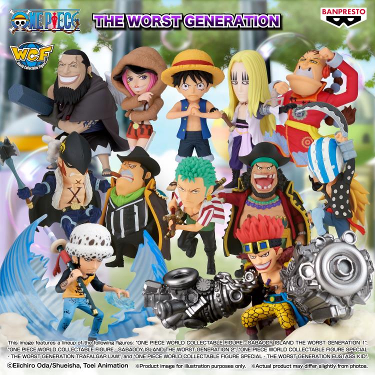 One Piece World Collectable Figure Sabaody Island The Worst