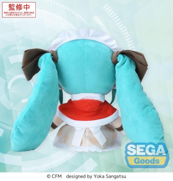 うえのえみ✕積奏　ちび人形　クリスマス　Xmas 2025　おまけ付き Vocaloid fuwa petit Hatsune Miku (Christmas 2025) Medium Plush