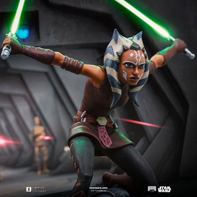 Star Wars: The Clone Wars Ahsoka Tano 1/10 Art Scale Statue Gallery Image 4