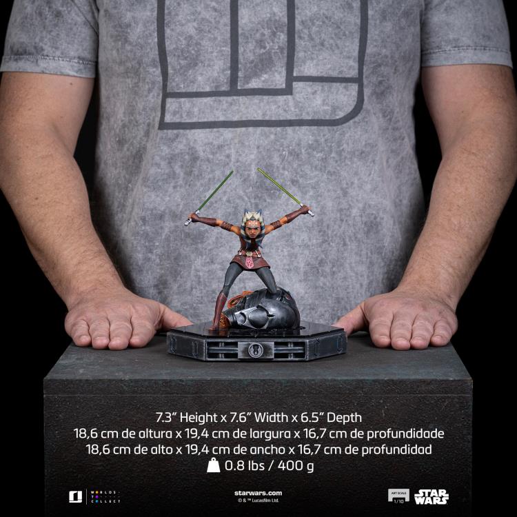 Star Wars: The Clone Wars Ahsoka Tano 1/10 Art Scale Statue Gallery Image 13