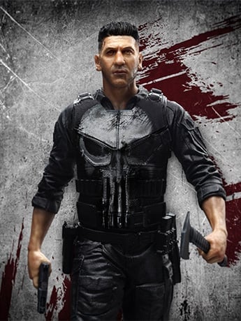 Image of Daredevil: Born Again Punisher 1/10 Art Scale Statue