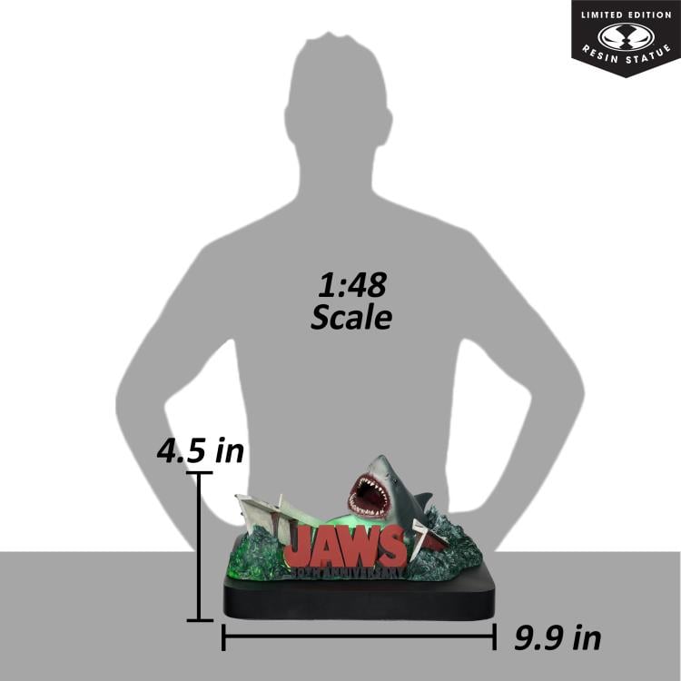 Jaws 50th Anniversary Movie Maniacs 1/48 Scale Limited Edition Statue Gallery Image 9