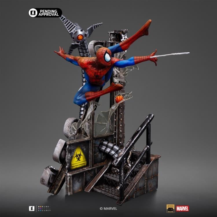 Marvel Spider-Man (10th Anniversary) 1/10 Art Scale Statue Gallery Image 4