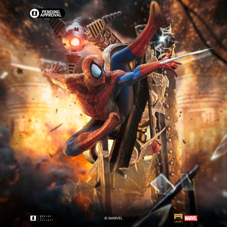 Marvel Spider-Man (10th Anniversary) 1/10 Art Scale Statue Gallery Image 14