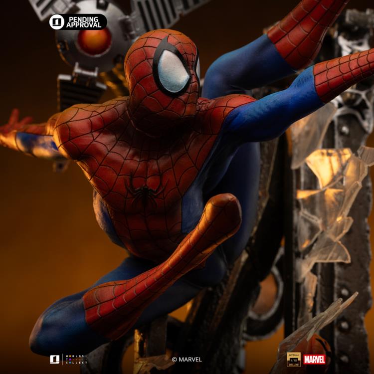 Marvel Spider-Man (10th Anniversary) 1/10 Art Scale Statue Gallery Image 9