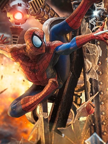 Image of Marvel Spider-Man (10th Anniversary) 1/10 Art Scale Statue