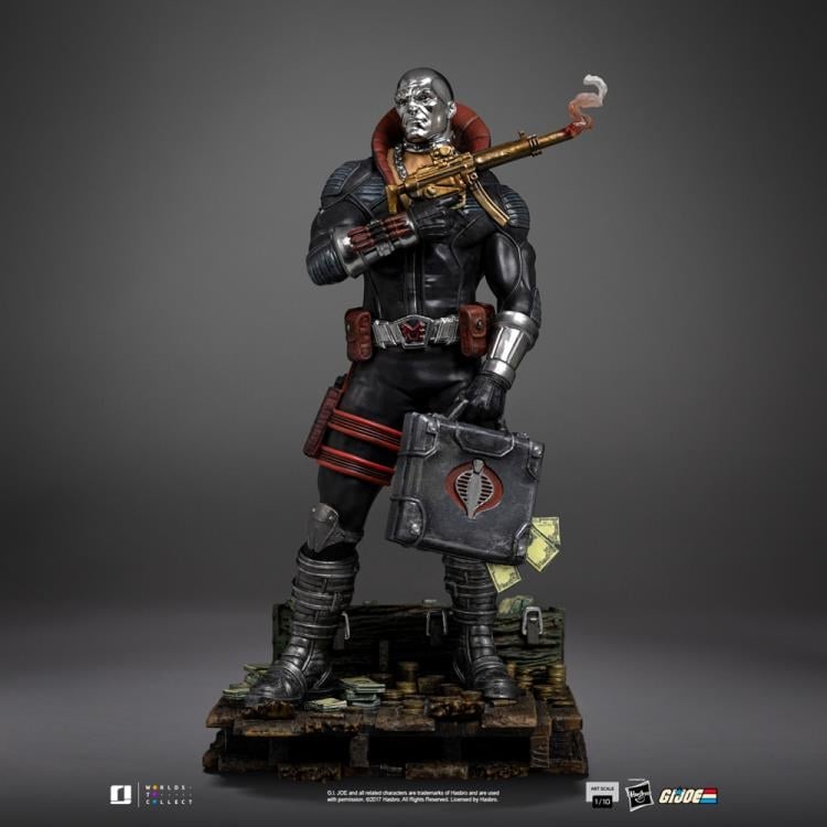 G.I. Joe Destro 1/10 Art Scale Statue Gallery Image 3