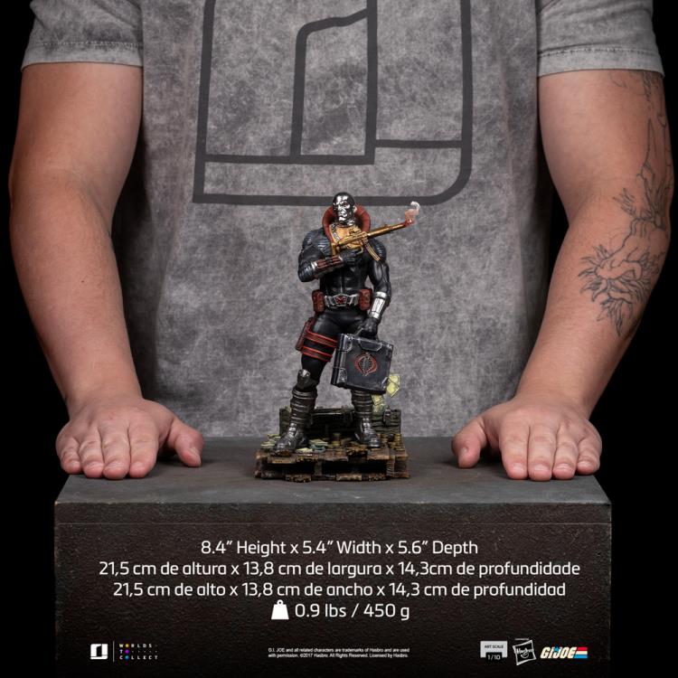 G.I. Joe Destro 1/10 Art Scale Statue Gallery Image 15