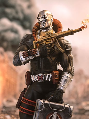 G.I. Joe Destro 1/10 Art Scale Statue Gallery Image 2