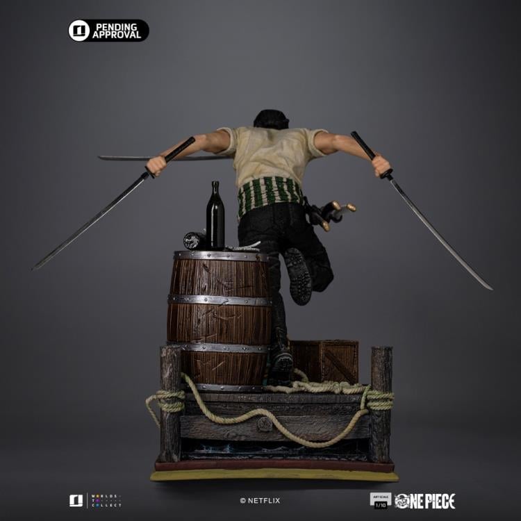 One Piece (Netflix) Roronoa Zoro 1/10 Art Scale Limited Edition Statue Gallery Image 7