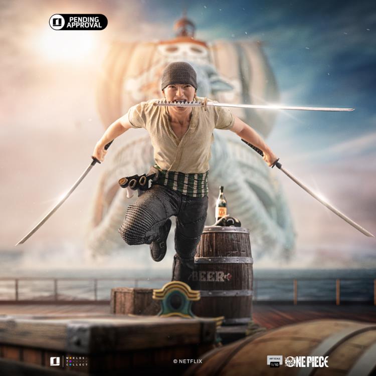 One Piece (Netflix) Roronoa Zoro 1/10 Art Scale Limited Edition Statue Gallery Image 3