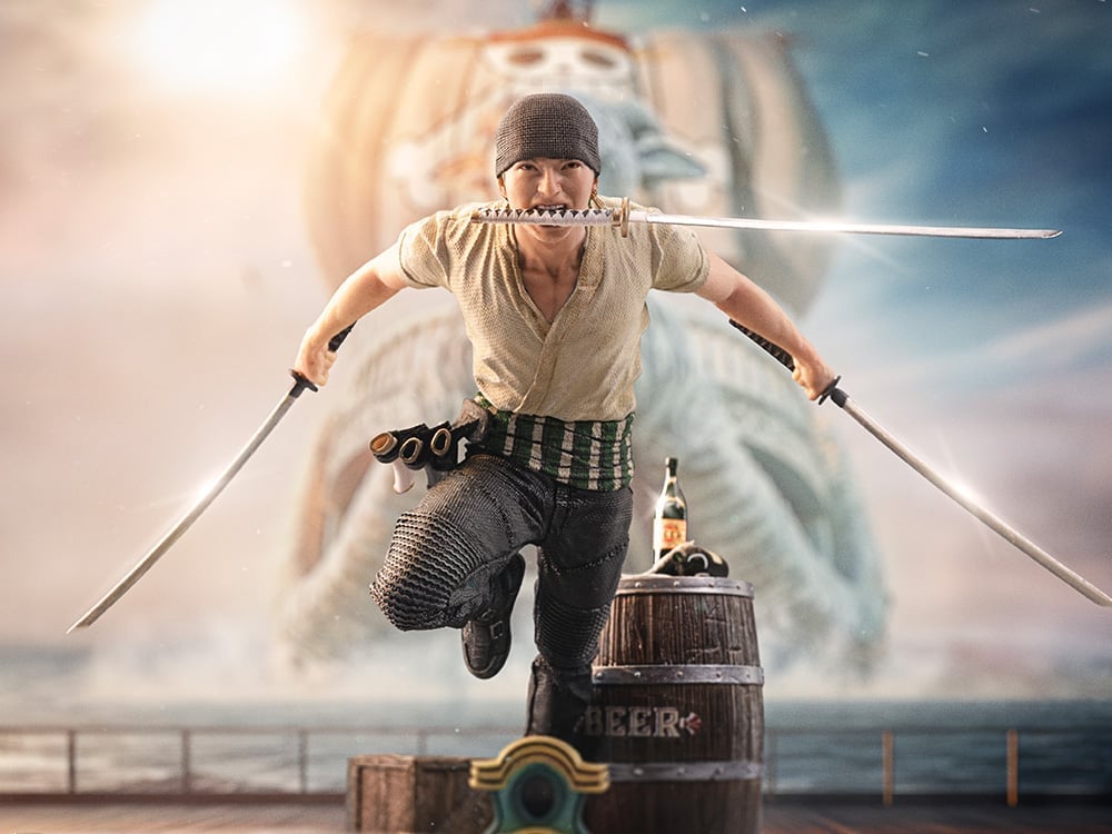 One Piece (Netflix) Roronoa Zoro 1/10 Art Scale Limited Edition Statue Gallery Image 1