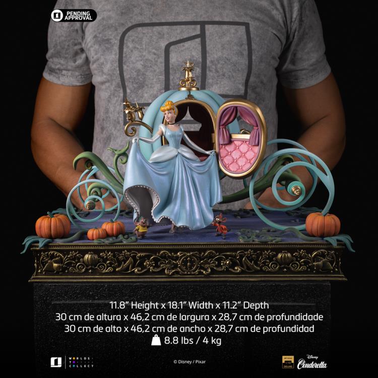 Disney Cinderella 1/10 Deluxe Art Scale Statue
