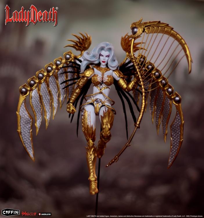 Lady Death (Gold Ver.) 1/12 Scale Action Figure