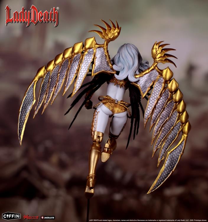 Lady Death (Gold Ver.) 1/12 Scale Action Figure