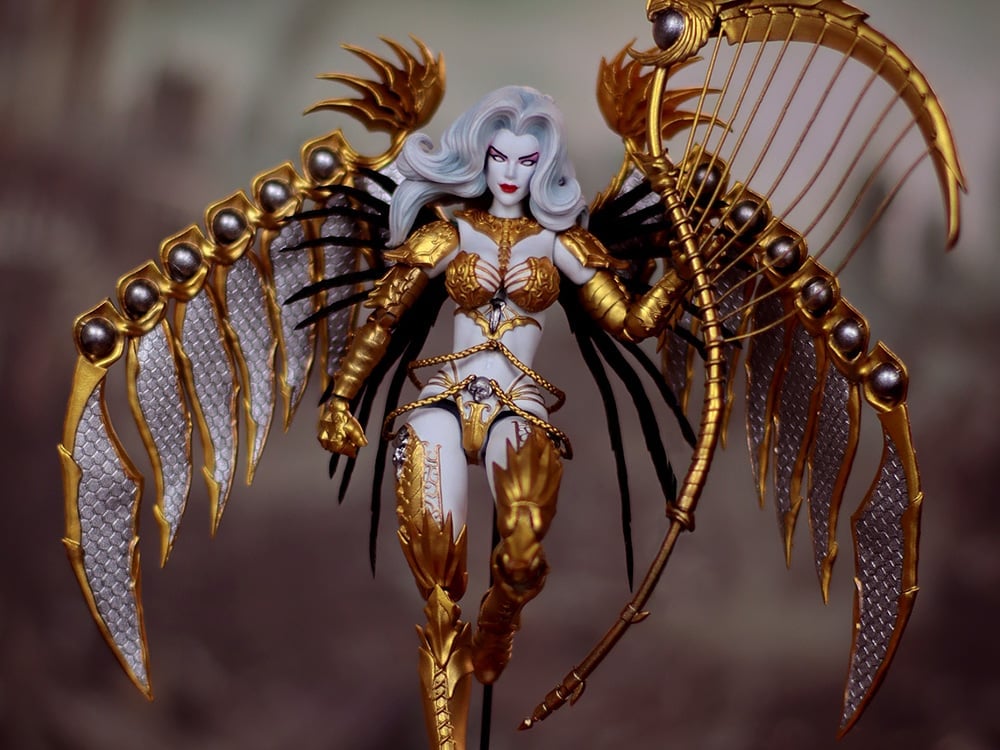 Lady Death (Gold Ver.) 1/12 Scale Action Figure