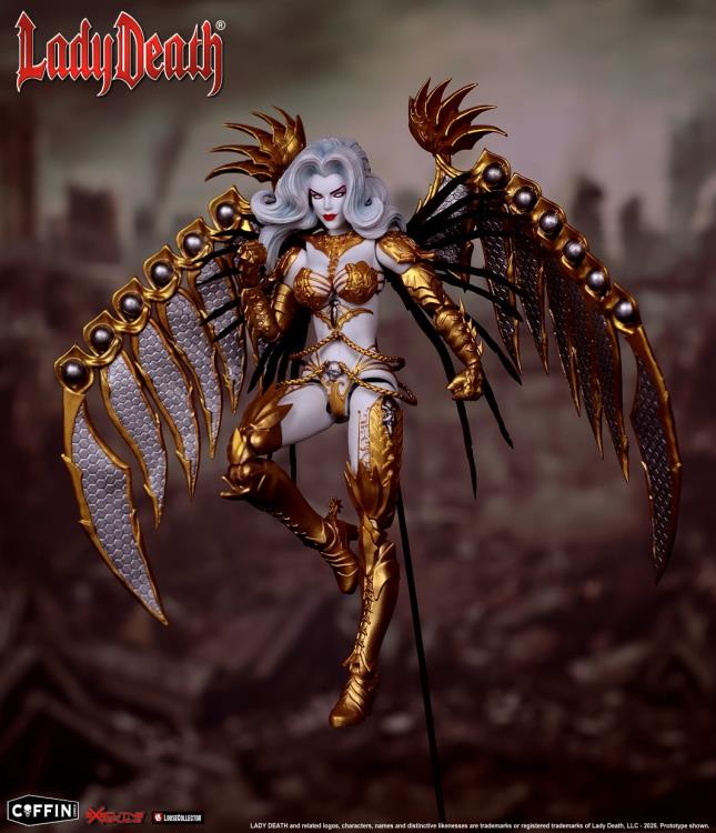 Lady Death (Gold Ver.) 1/12 Scale Action Figure
