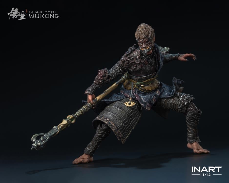 Black Myth: Wukong InArt The Destined One in Bronze Armor (Standard Ver.) 1/12 Scale Action Figure Gallery Image 6